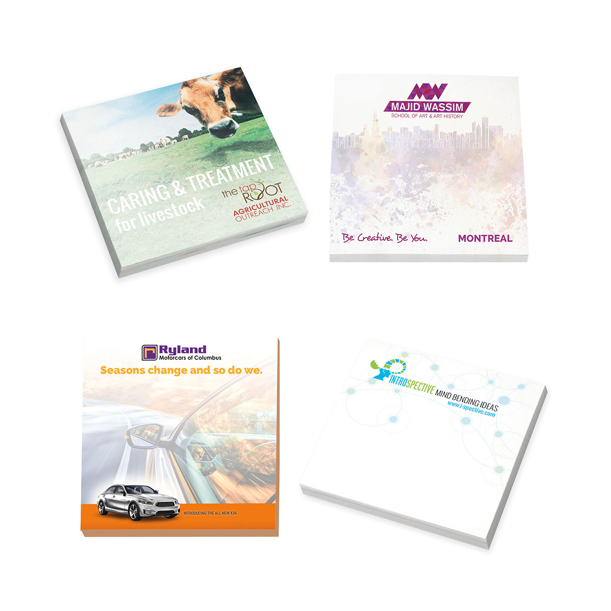 Souvenir Sticky Notes 3x3 Adhesive Notepads