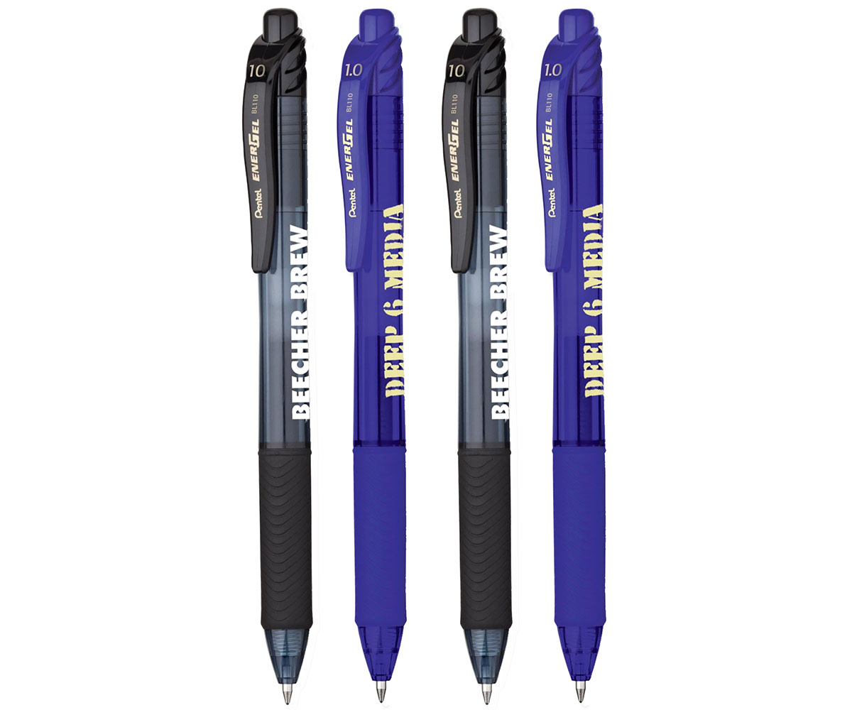 Promotional Pentel EnerGel-X Bold Gel Pens