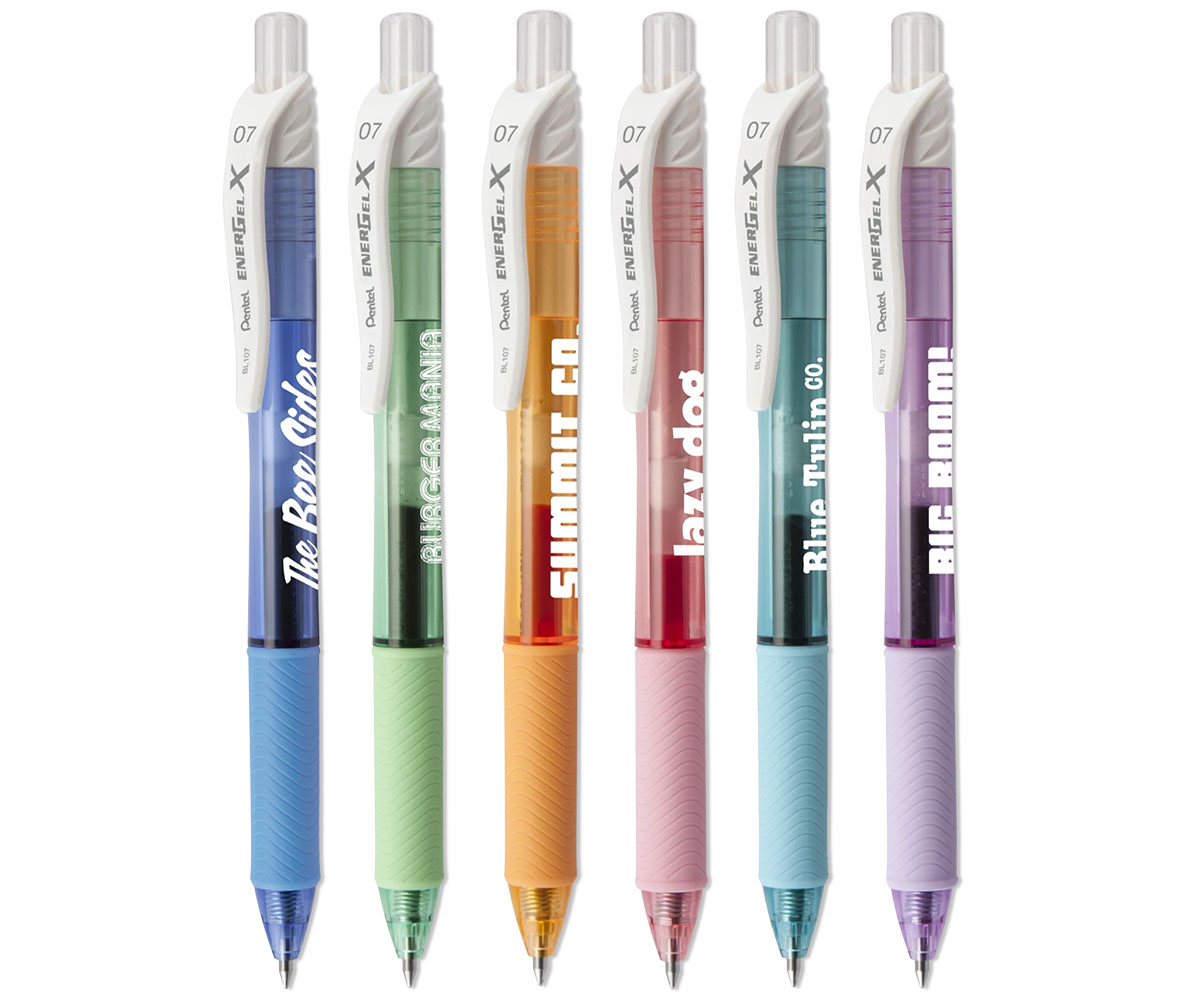 EnerGel-X Pastel Retractable Liquid Gel Ink Pen