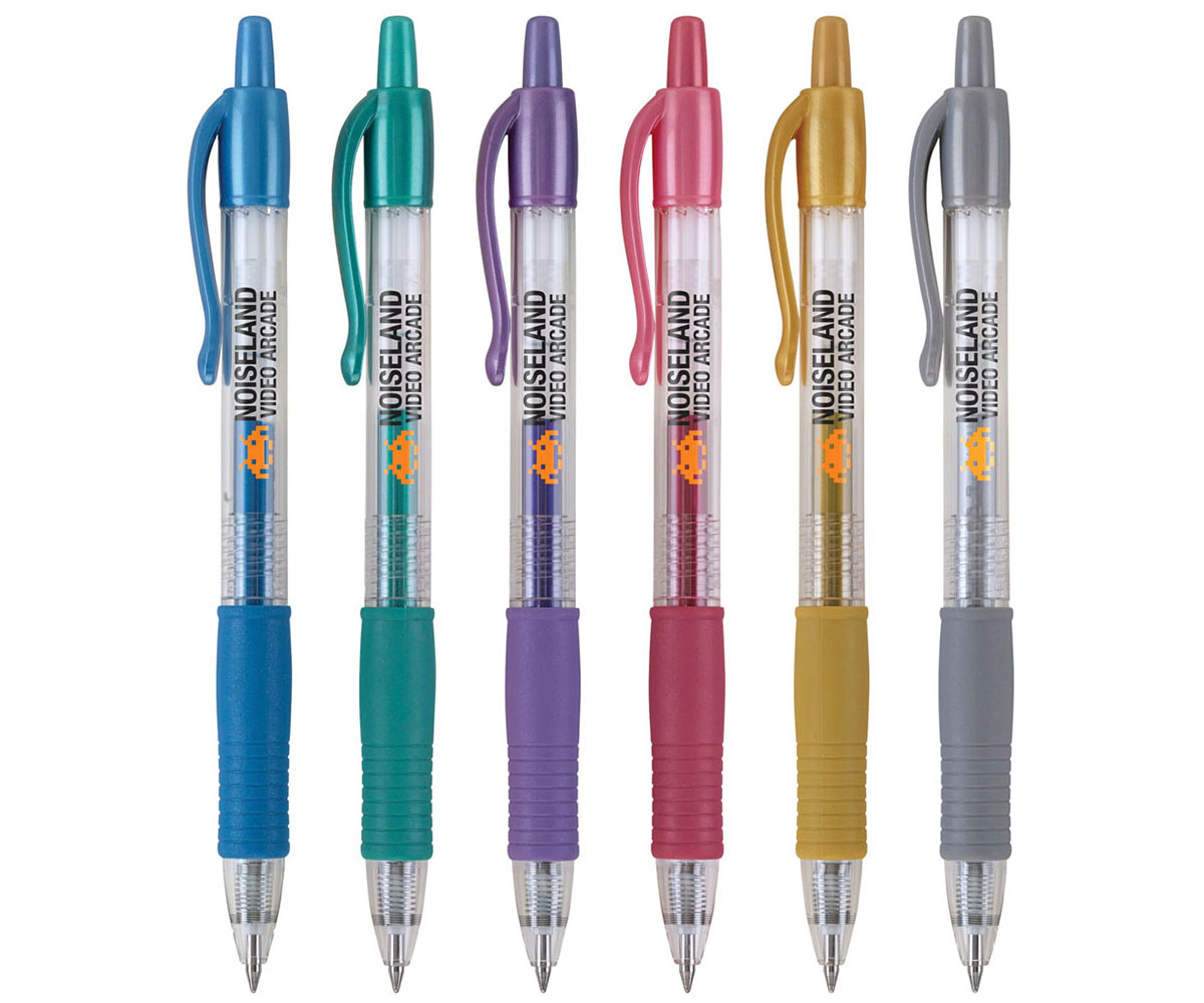 Metallic pens. custom printed promotional pilot G2 metallic pens, pilot adv...