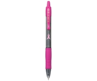 Pilot G2-BCA custom printed promotional pilot G2 breast cancer awareness pens, pilot advertising pens, pilot G2, personalized pilot pens