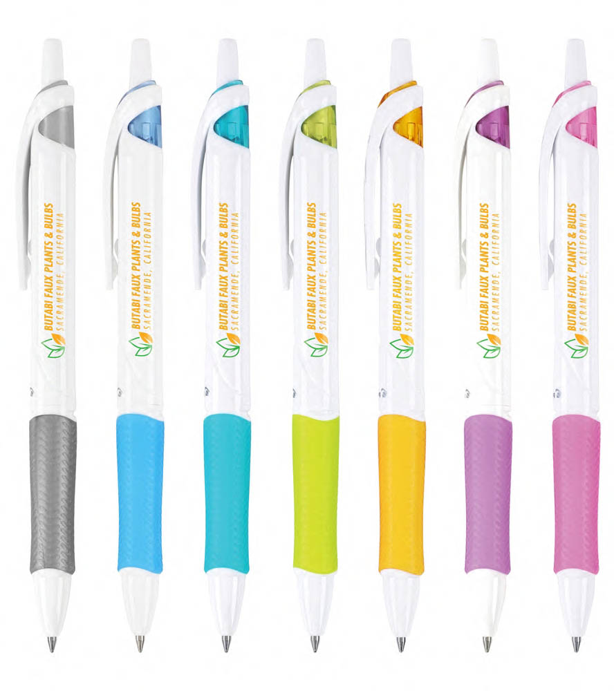 Pilot Acroball Pure White custom printed promotional pens