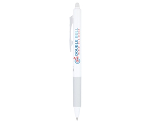 Promotional pilot frixion ball clicker erasable pen white barrel