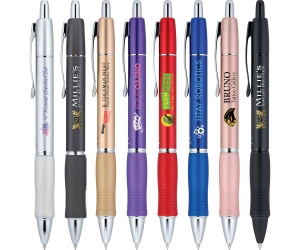 custom printed promotional pilot G2 Limited pens with logo and advertising message
