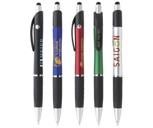 promotional souvenir emblem stylus pens