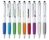 custom printed promotional tev silver stylus pens