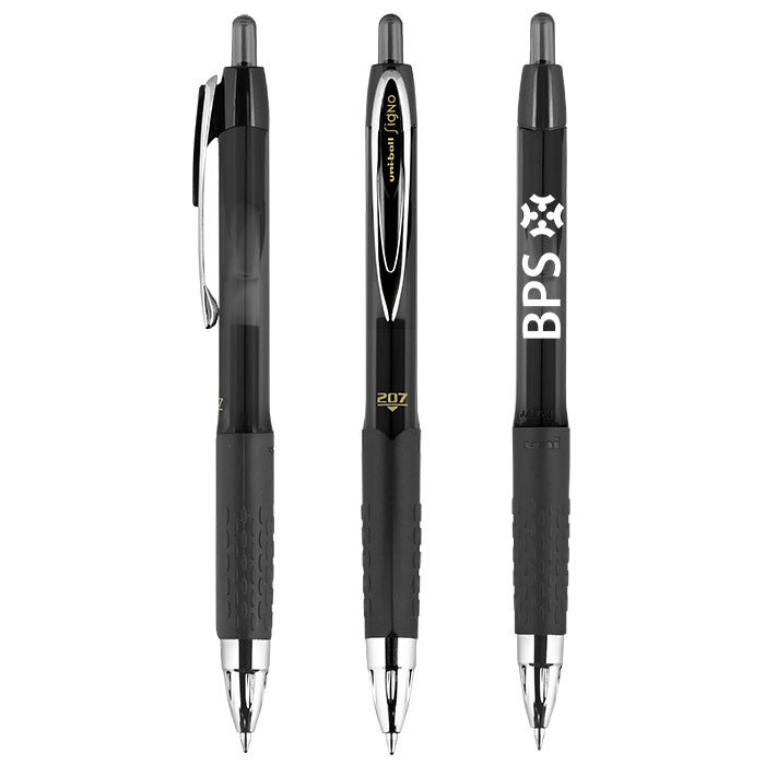 custom printed promotional uni-ball Gold 207 Gel Pen