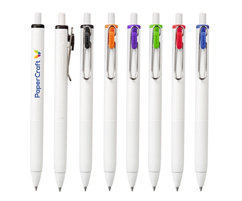custom printed promotional uni-ball one gel pens